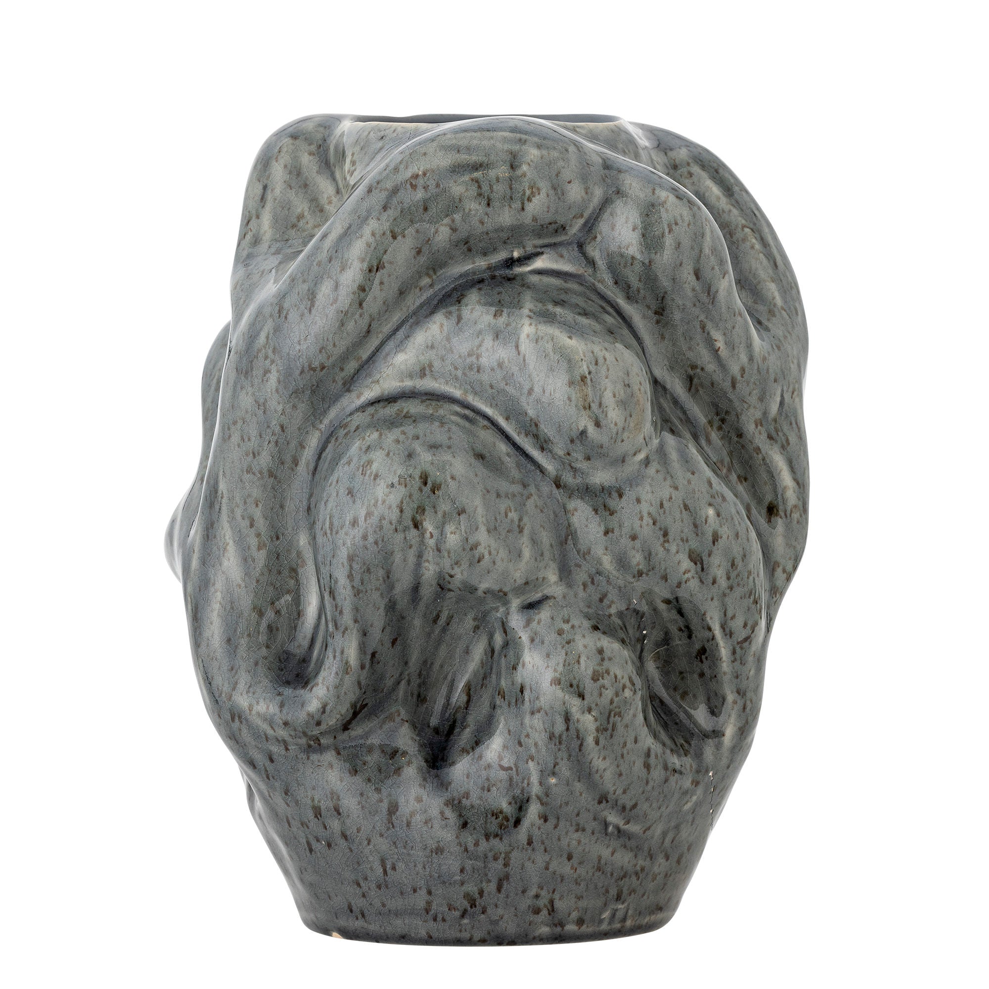 Bloomingville Vuelle Vase, Grå, Stentøj Bloomingville Vuelle Vase, Grå, Stentøj