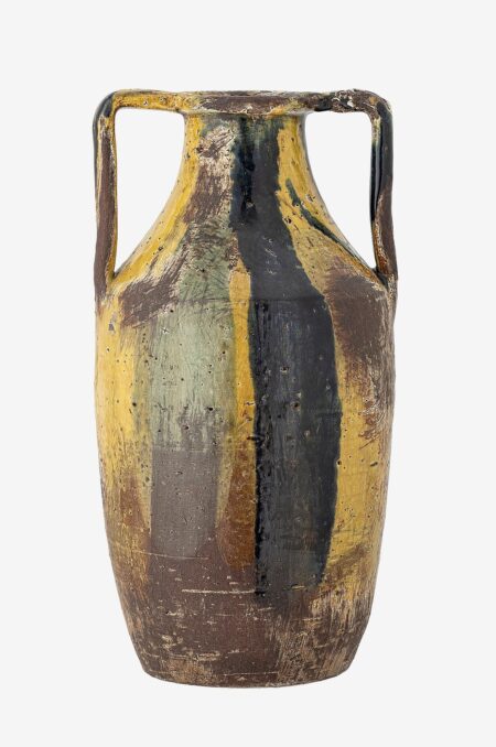 Bloomingville - Wilder Deco-vase - Gul - Urtepotteskjulere & vaser - - Homeroom