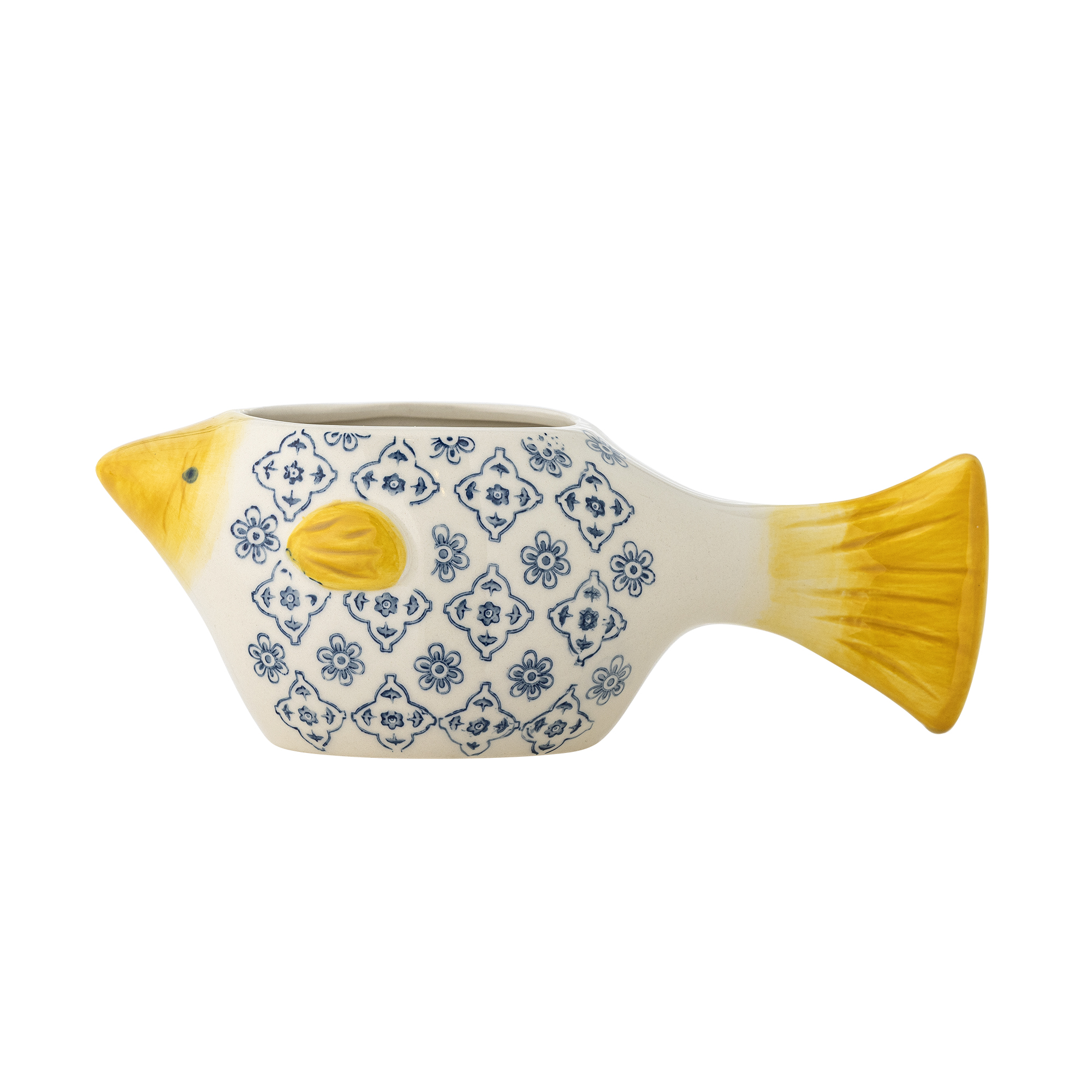 Bloomingville - Wrenna Urtepotteskjuler, Multifarvet, Stentøj, L25xH9xW11 cm Bloomingville - Wrenna Urtepotteskjuler, Multifarvet, Stentøj, L25xH9xW11 cm