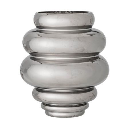 Bloomingville Zorya vase 24 cm Sølv