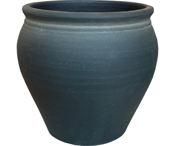 Bloomingville krukke - sort terracotta - 22x24 Bloomingville krukke - sort terracotta - 22x24
