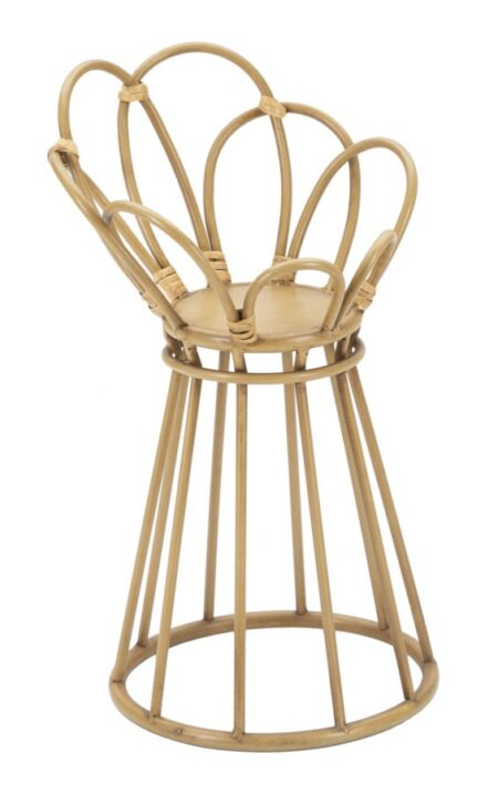 Boho chic vase i metal - 28x48 cm