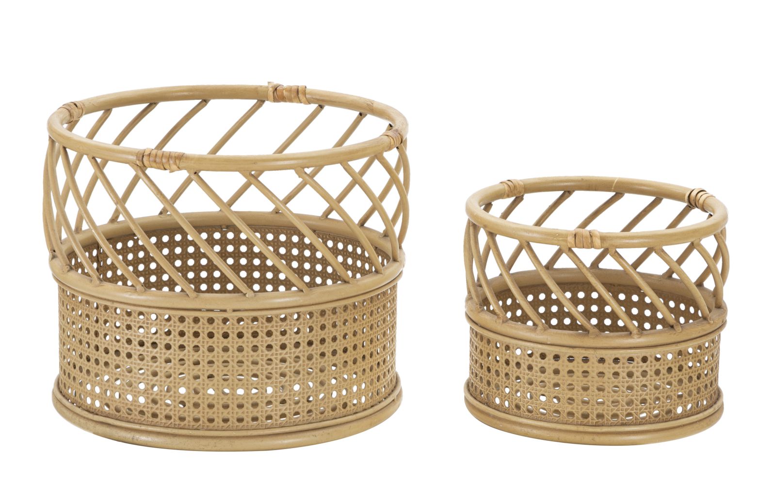 Boho chic vase i metal - 30x25 22x18 cm Boho chic vase i metal - 30x25 22x18 cm