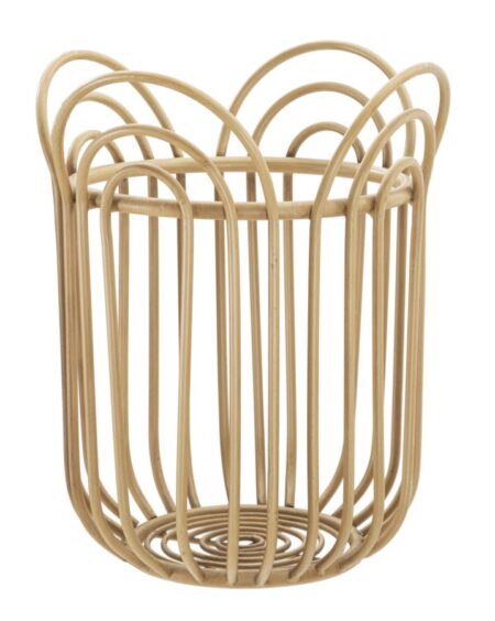 Boho chic vase i metal - 31x5x40 cm