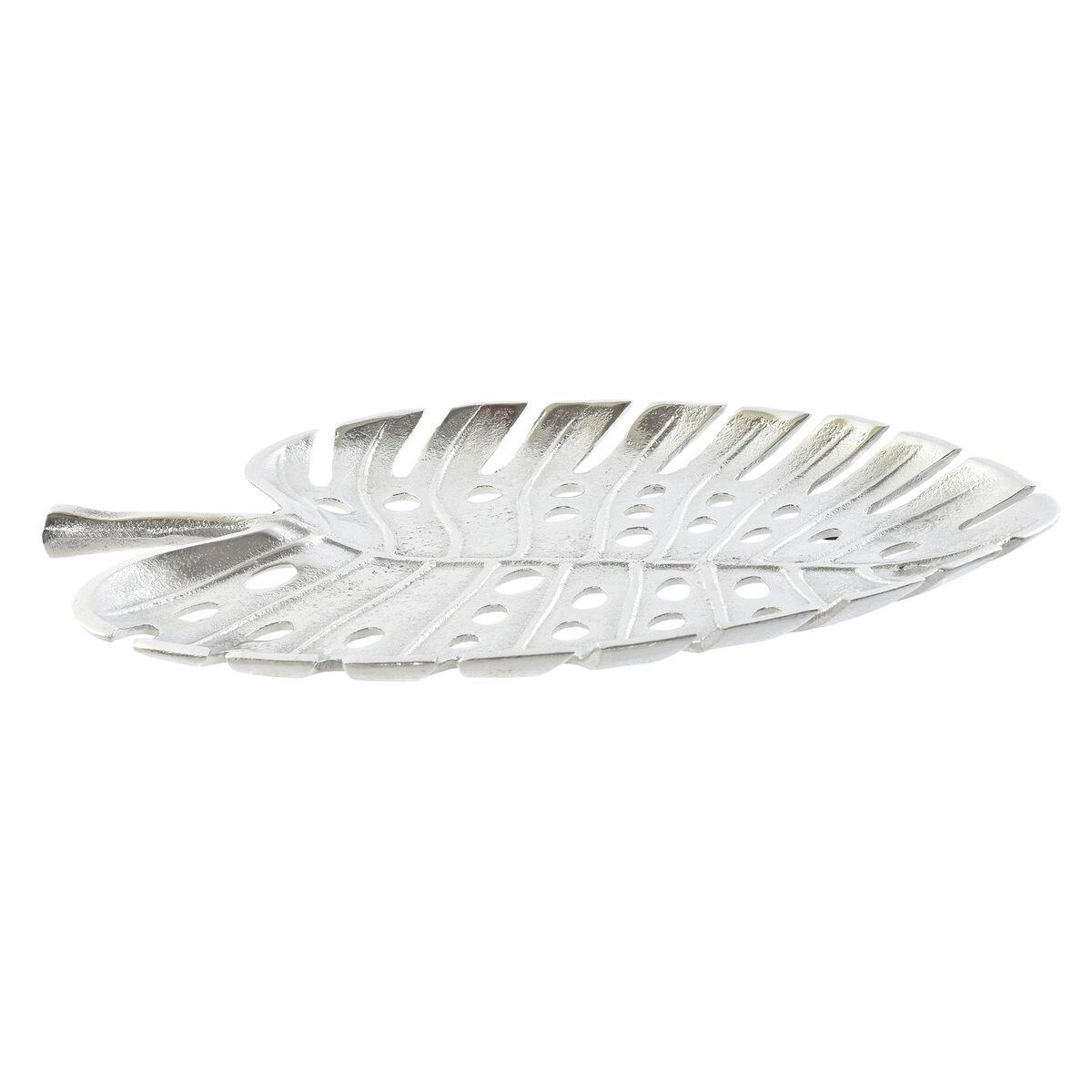 Borddekoration Home ESPRIT Sølvfarvet Aluminium Moderne Blad af en plante 38,5 x 28 x 3 cm Borddekoration Home ESPRIT Sølvfarvet Aluminium Moderne Blad af en plante 38,5 x 28 x 3 cm