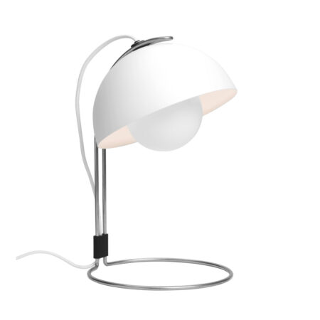 Bordlampe Flowerpot VP4 - ⌀23 cm, Farve Matt White