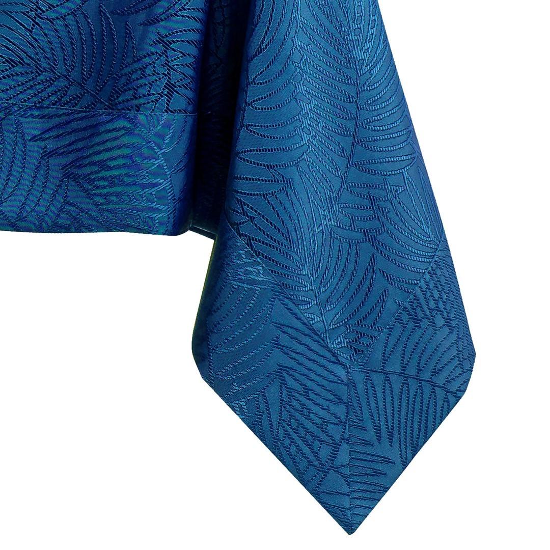 Bordløber AmeliaHome Gaia - indigo, præget plante, 40×120 cm Bordløber AmeliaHome Gaia - indigo, præget plante, 40×120 cm