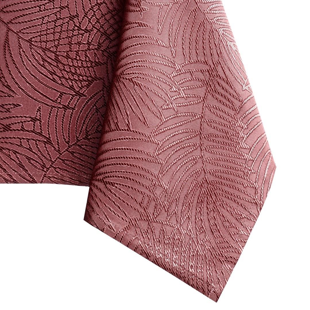 Bordløber AmeliaHome Gaia - lyserød, præget plante, 40×140 cm Bordløber AmeliaHome Gaia - lyserød, præget plante, 40×140 cm