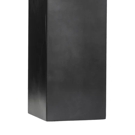 Borregård havekrukke L25xB25xH55 cm i sort fiberstone