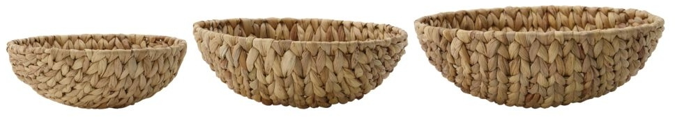 Bow, Kurve, natural, vandhyacint, ståltråd Bow, Kurve, natural, vandhyacint, ståltråd