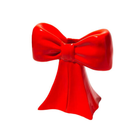 Bow Vase - rød