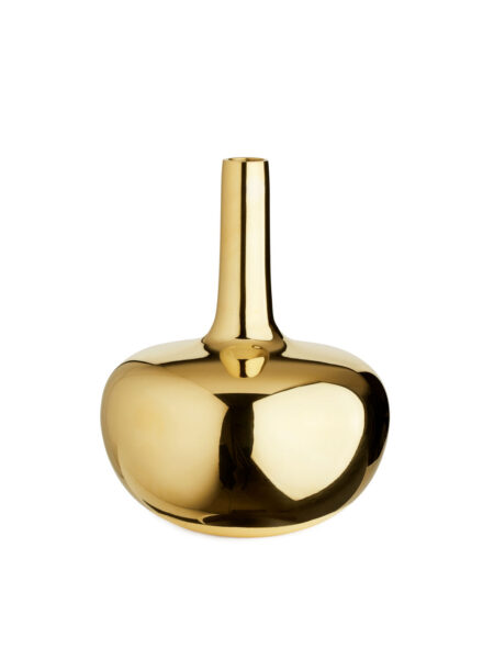 Brass Vase 11 cm - Gold