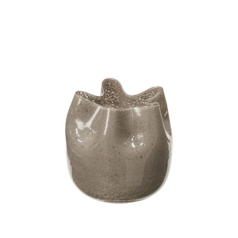 Broste - vase "Esther", grå H20cm