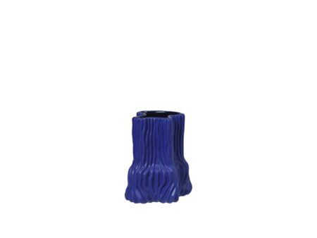 Broste CPH - Magny Vase - Vase - Spectrum Dark Blue - W18,5 x L19 x H23,5 cm