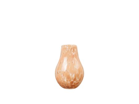 Broste CPH - Vase 'Ada Spot' - Vase - Golden Yellow - Ø15,5 x H22,5 cm