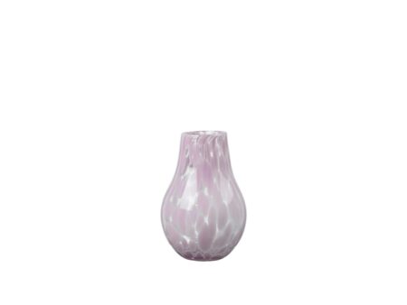 Broste CPH - Vase 'Ada Spot' - Vase - Lavender Grey - Ø15,5 x H22,5 cm