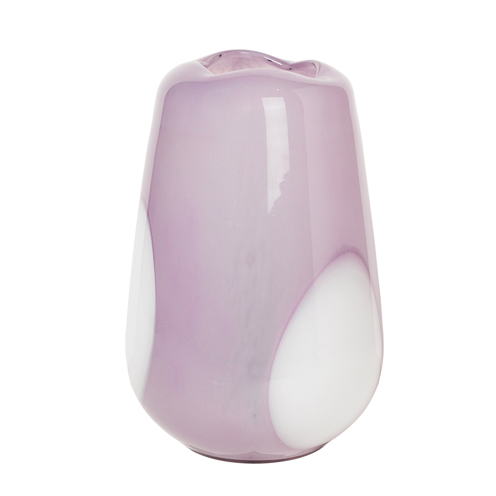 Broste Copenhagen Ada Dot vase 26 cm, lilla Broste Copenhagen Ada Dot vase 26 cm, lilla