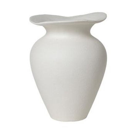 Broste Copenhagen Florentina vase S 22,5 White