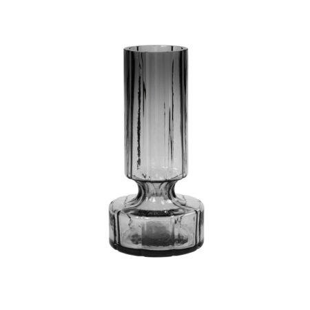 Broste Copenhagen Hyacint glasvase 24,9 cm Smoked pearl