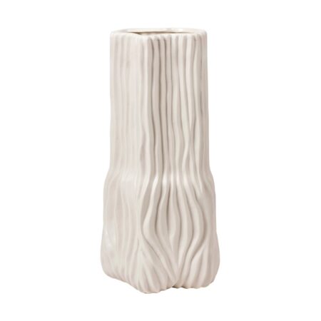 Broste Copenhagen Magny vase 43 cm Castle beige