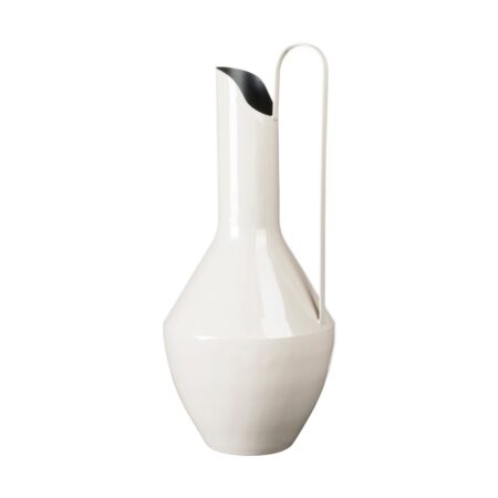 Broste Copenhagen Rosario vase Ø23x55 cm Rainy day grey