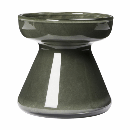 Broste Copenhagen Solai vase Dark Green, 10 cm