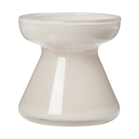 Broste Copenhagen Solai vase Taupe Warm Grey, 10 cm