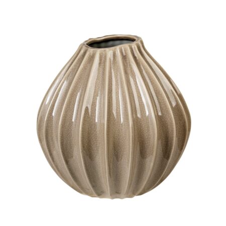 Broste Copenhagen Wide vase rainy day 25 cm