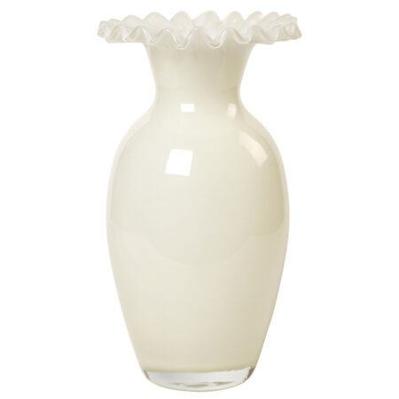 Broste Jasmin Vase, offwhite