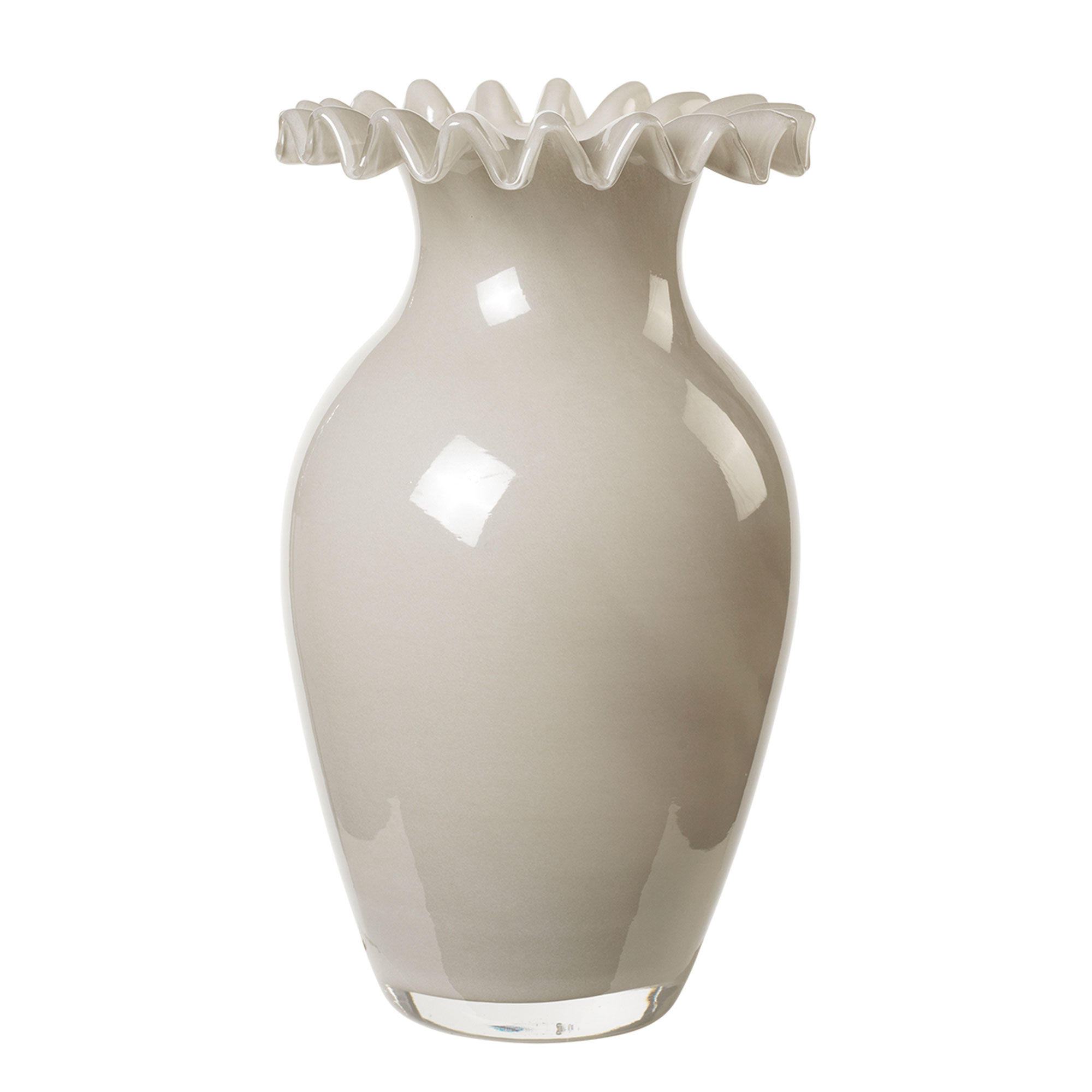 Broste Jasmin Vase, taupe warm grey Broste Jasmin Vase, taupe warm grey