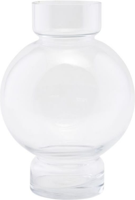 Bubble, Vase, klar, H17,5x25 cm