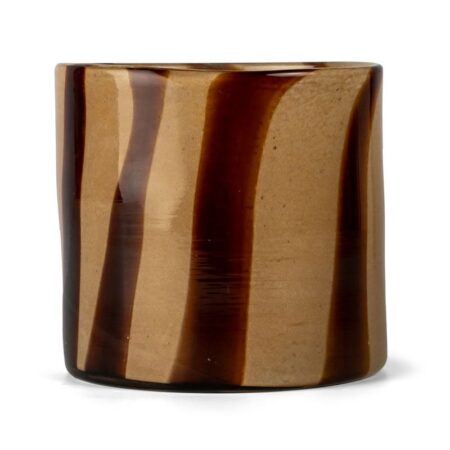 Byon Calore fyrfadsstage/vase M Ø15 cm Brown/Beige