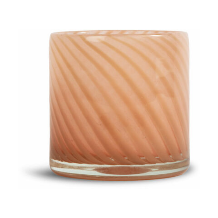 Byon Calore fyrfadsstage/vase M Ø15 cm Rosa-beige