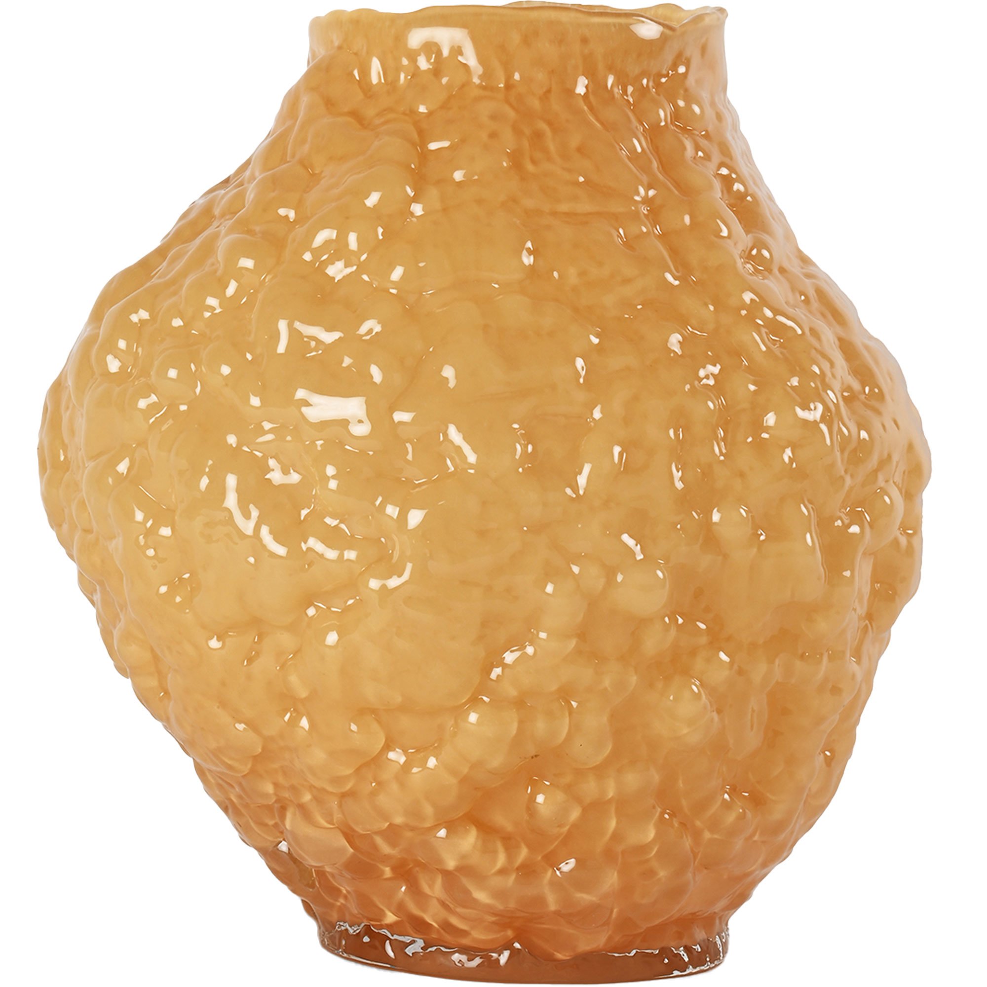 Byon Corallo vase 26 cm medium, gul Byon Corallo vase 26 cm medium, gul