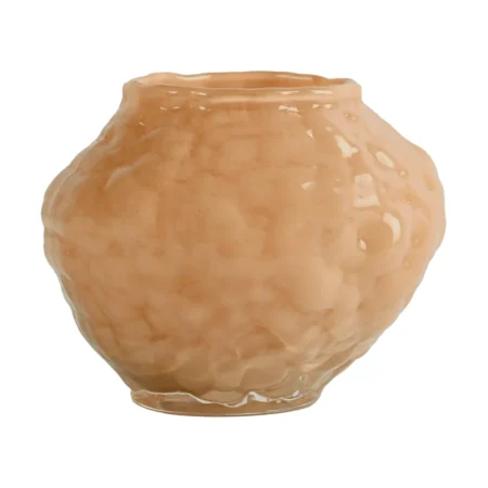 Byon Corallo vase mini 11x11x8 cm Fersken