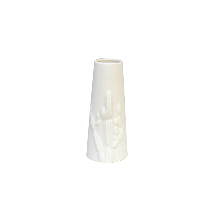 CACTI VASE SLIM HVID F17 CACTI VASE SLIM HVID F17
