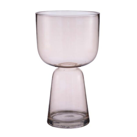 CORA VASE ROSA GLAS