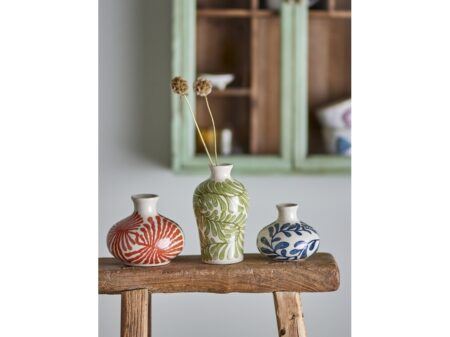 CREATIVE COLLECTION Fauni Vase, Multifarvet, Stentøj