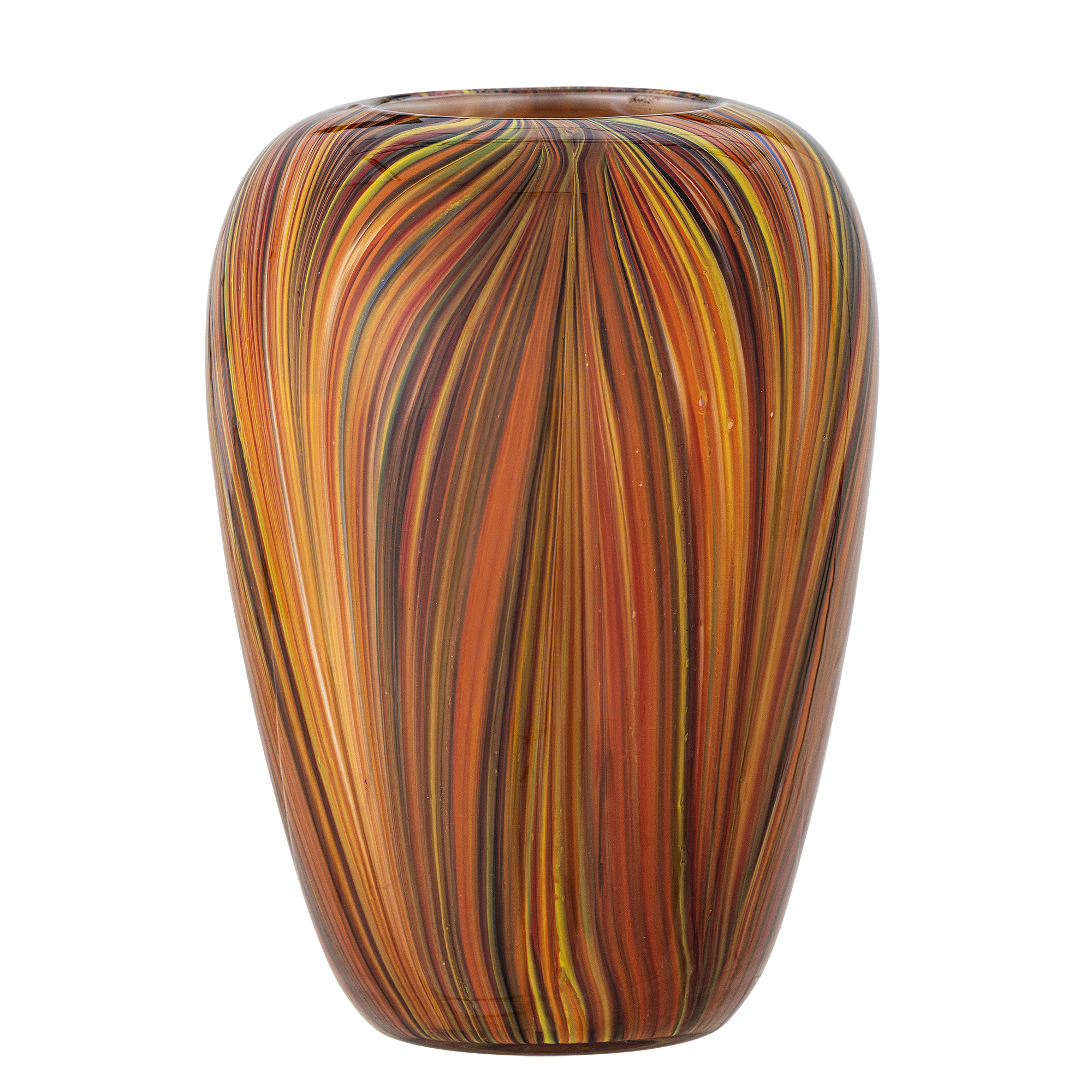 CREATIVE COLLECTION Sunny Vase, Orange, Glas CREATIVE COLLECTION Sunny Vase, Orange, Glas