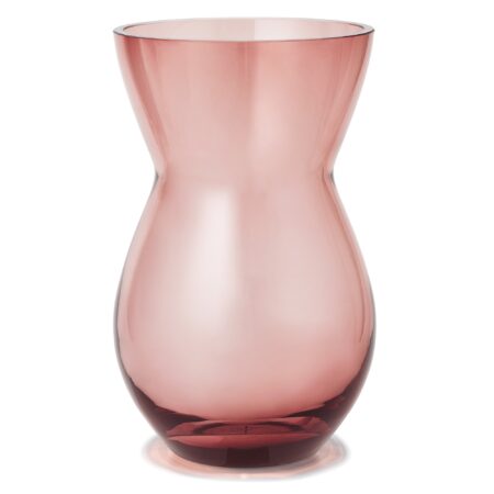 Calabas vase, 21 cm, burgundy