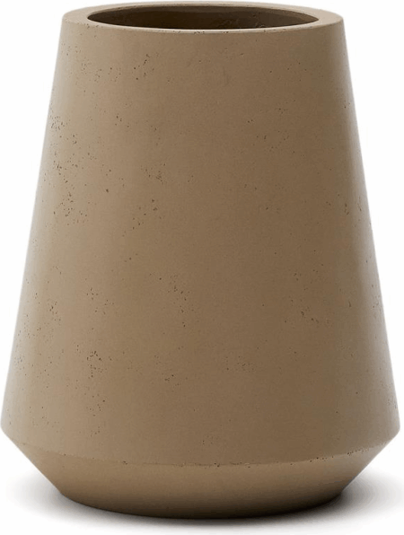 Calun, Krukke, Cement - Beige (60 cm.)