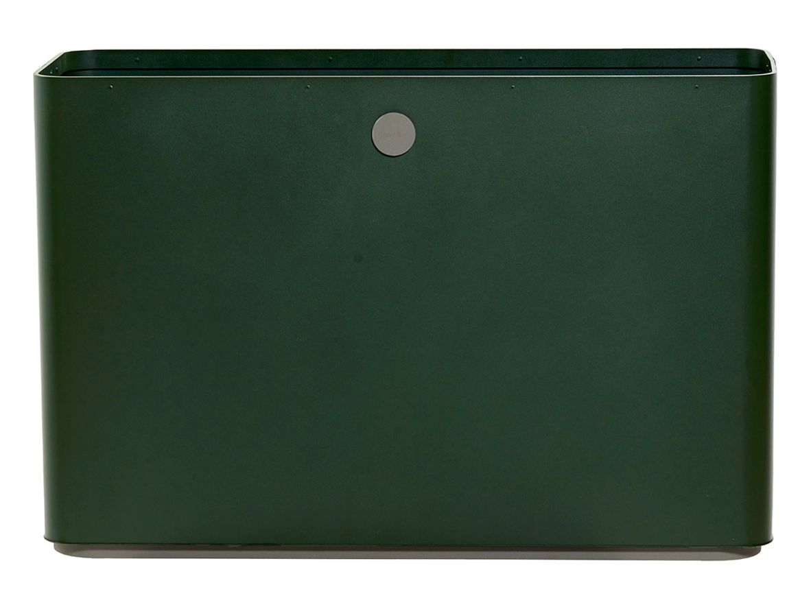 Cane-line - Grow Plantekasse - Plantekasse - Mørkegrøn / Gråbrun - Rektangulær - B: 90 x D: 30 x H: 61 cm Cane-line - Grow Plantekasse - Plantekasse - Mørkegrøn / Gråbrun - Rektangulær - B: 90 x D: 30 x H: 61 cm