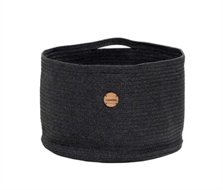 Cane-line Outdoor Soft Rope Kurv Large Ø: 50 cm - Dark Grey