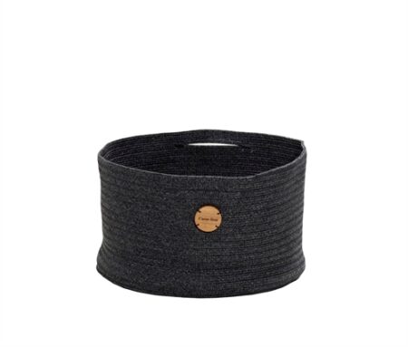 Cane-line Outdoor Soft Rope Kurv, medium - Dark Grey