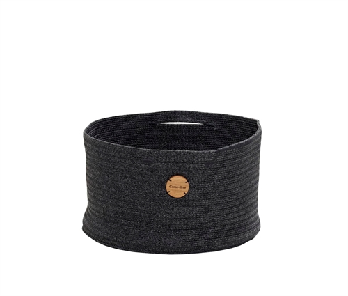 Cane-line Outdoor Soft Rope Kurv, medium - Dark Grey Cane-line Outdoor Soft Rope Kurv, medium - Dark Grey