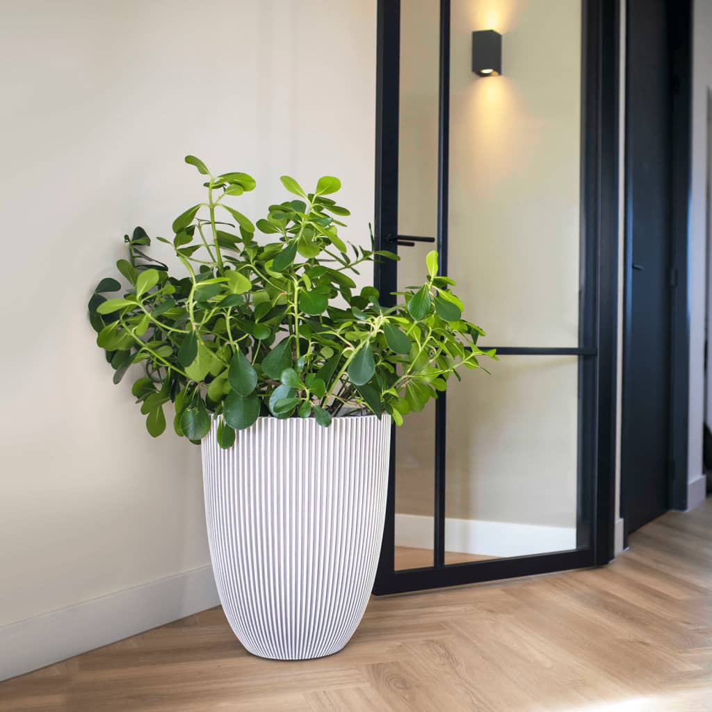 Capi elegant krukke Groove 34x46 cm elfenbensfarvet Capi elegant krukke Groove 34x46 cm elfenbensfarvet