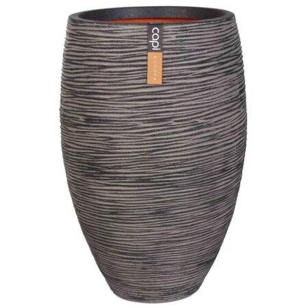Capi krukke Nature Rib Elegant Deluxe 40x60 cm antracitgrå KOFZ1131