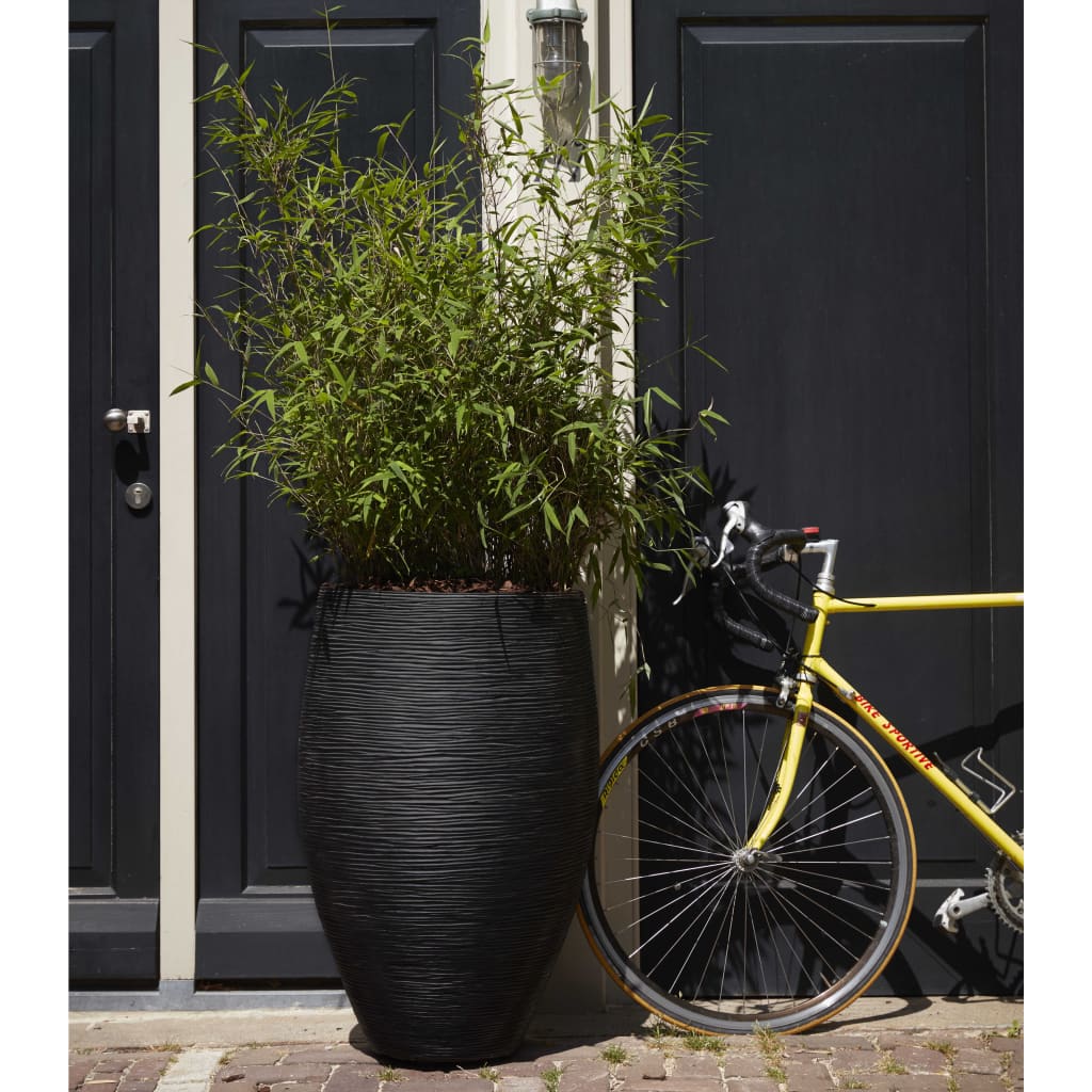 Capi krukke Nature Rib Elegant Deluxe 45x72 cm sort Capi krukke Nature Rib Elegant Deluxe 45x72 cm sort