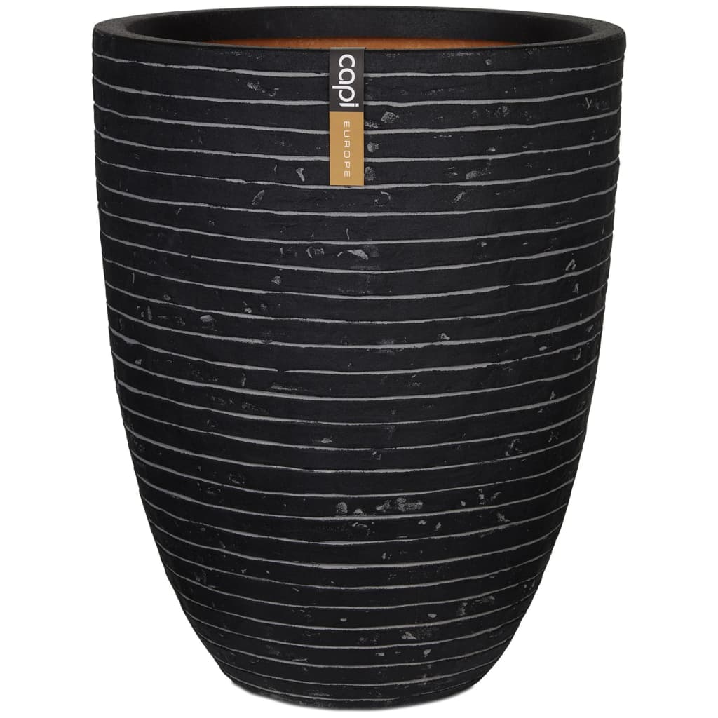 Capi krukke Nature Row 36x47 cm elegant lav antracitgrå KRWZ782 Capi krukke Nature Row 36x47 cm elegant lav antracitgrå KRWZ782