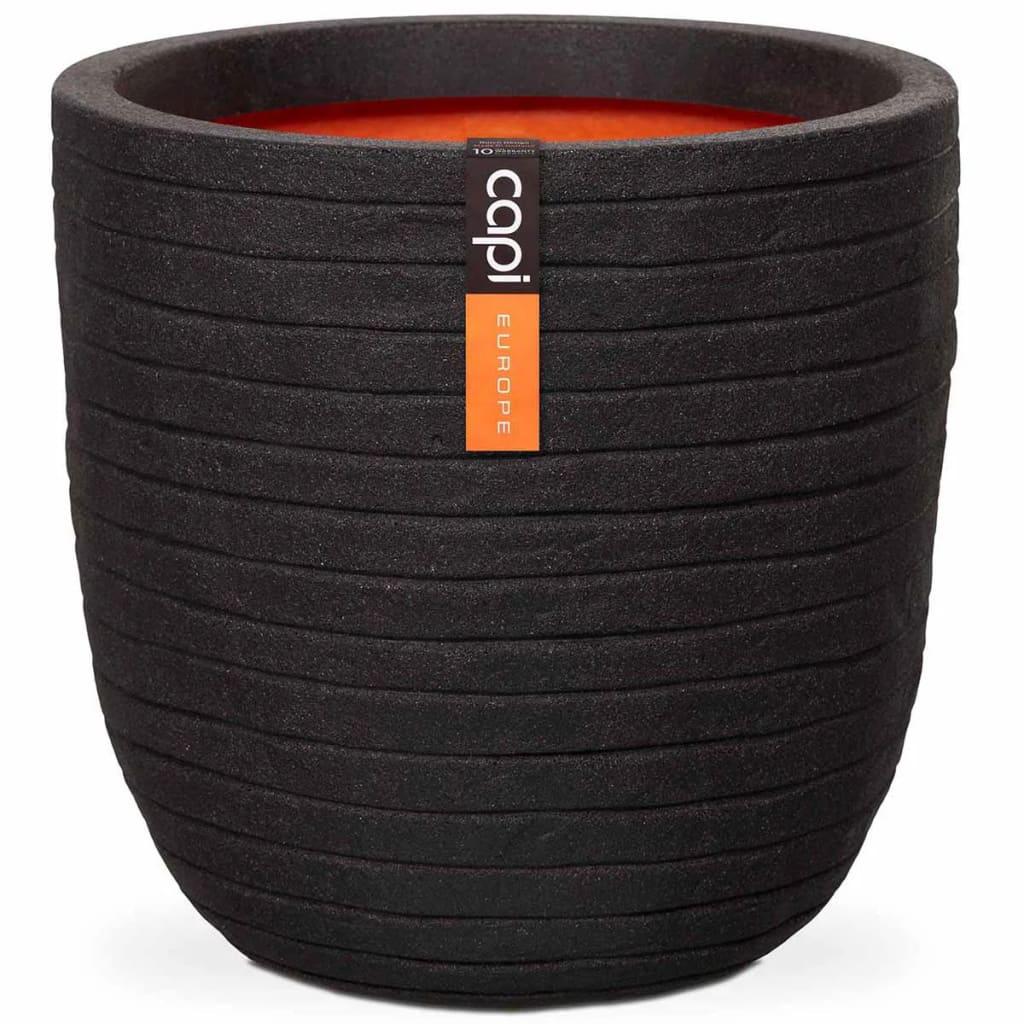 Capi krukke Nature Row 43x41 cm sort KBLRO933 Capi krukke Nature Row 43x41 cm sort KBLRO933